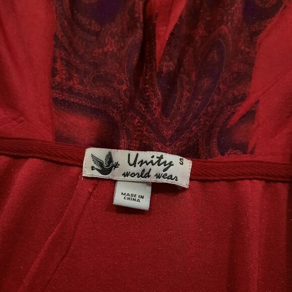 Velour zipper tunic length hoodie - Unity World Wear - Picture 9 of 12